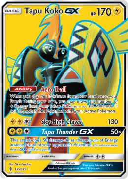 Tapu Koko-GX card