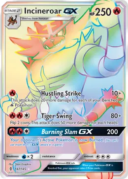 Incineroar-GX card