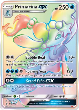 Primarina-GX card