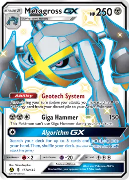 Metagross-GX card
