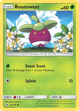 Bounsweet card