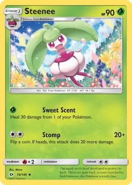 Steenee card