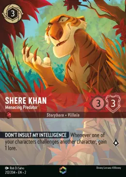 Shere Khan card
